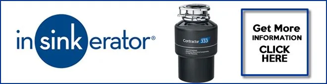 American-built InSinkErator garbage disposals