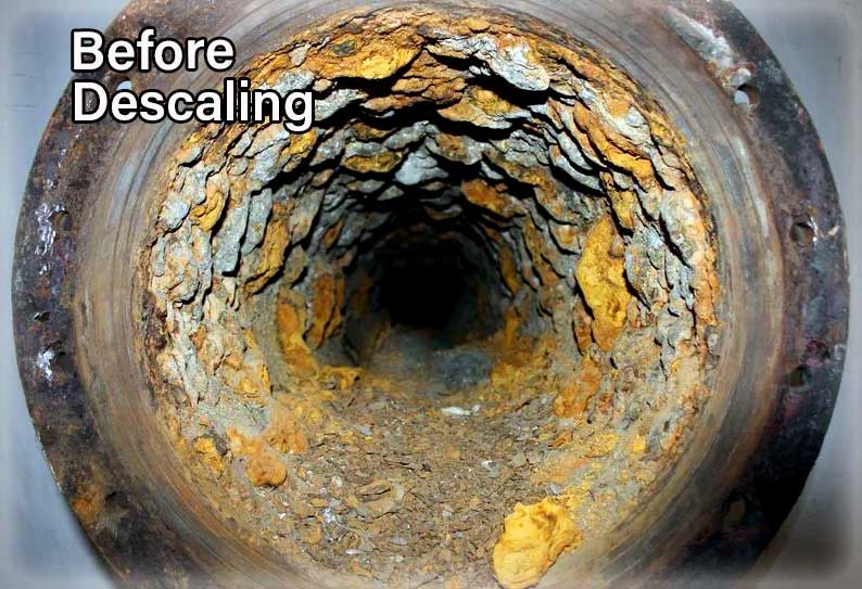 H.T. Strenger: Quality Cast Iron Pipe Descaling & Maintenance Ensure Smooth Water Flow with Certified Cast Iron Pipe Descaling